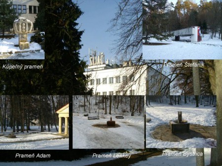 Pramene v Kúpeľoch Sliač - zdroj: geocaching.com